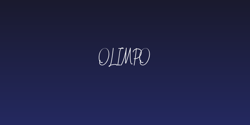 Olimpo Social Header