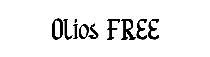 Olios FREE  Frei Schriftart Herunterladen