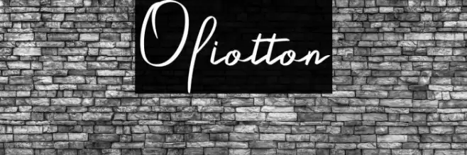 Oliotton Font examples