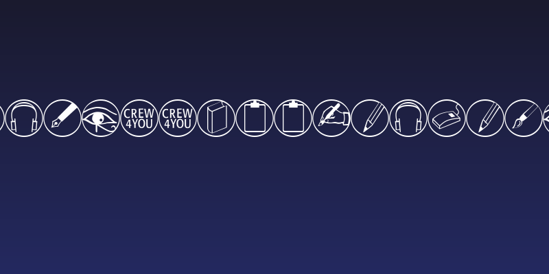 OlisWebButtonsInvers Social Header