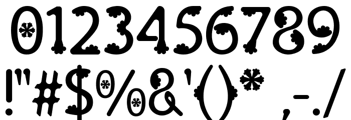 Olive Regular Font OTHER CHARS