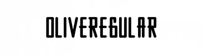 Olive Regular  Frei Schriftart Herunterladen