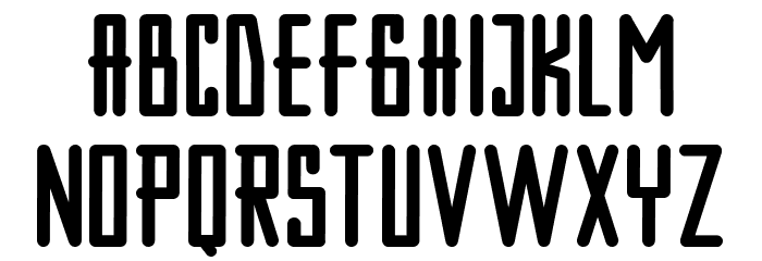 Olive Regular Font LOWERCASE