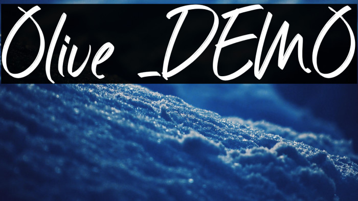 Olive _DEMO Example 1