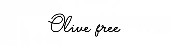 Olive free  Frei Schriftart Herunterladen