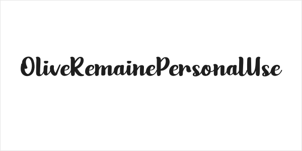 OliveRemainePersonalUse Logo
