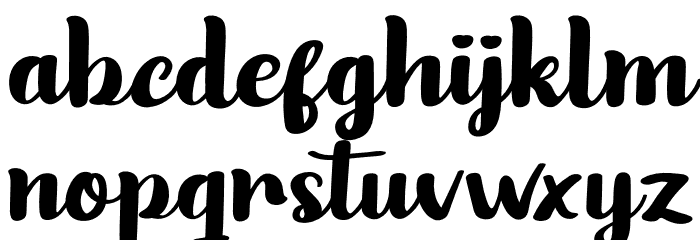 OliveRemainePersonalUse Font LOWERCASE