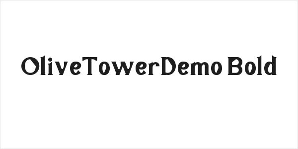 OliveTowerDemo Bold Logo