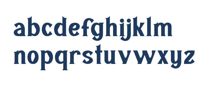 OliveTowerDemo Bold Lowercase
