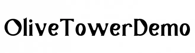 OliveTowerDemo  Fuentes Gratis Descargar