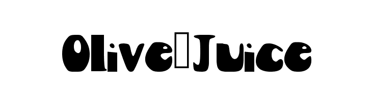 Olive_Juice  Fuentes Gratis Descargar