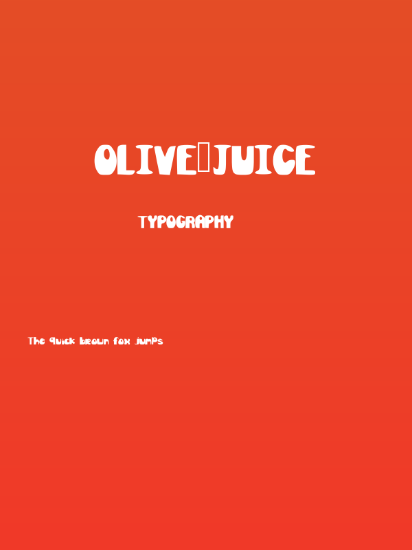 Olive_Juice Poster