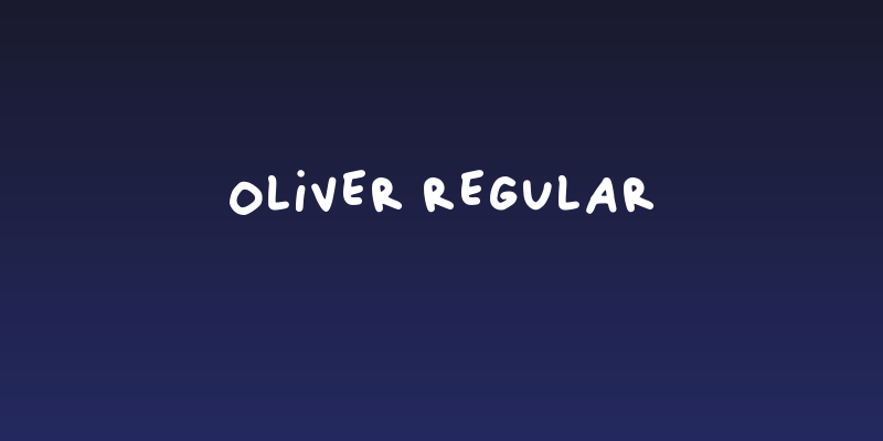 Oliver Regular Social Header