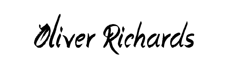 Oliver Richards Font