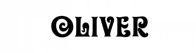 Oliver  font caratteri gratis