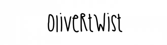 OliverTwist  Frei Schriftart Herunterladen