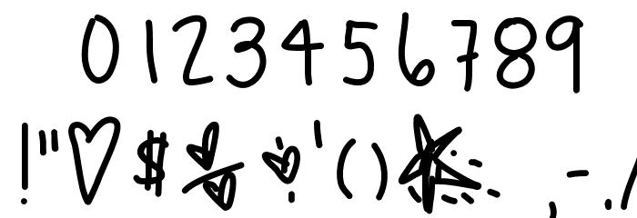 OliverTwist Font OTHER CHARS