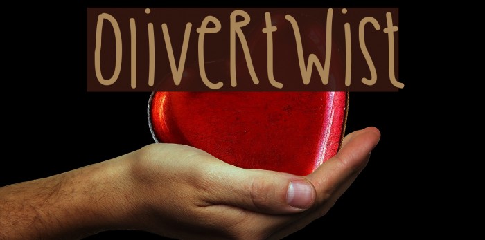 OliverTwist Font examples