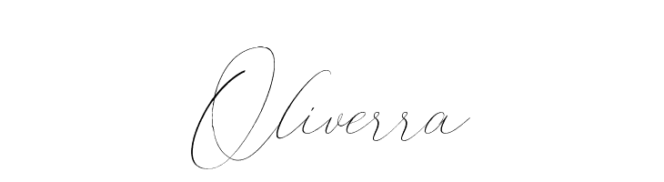 Oliverra  Descarca Fonturi Gratis