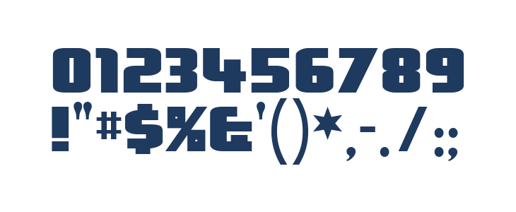 OliversBarney-Regular Other Characters