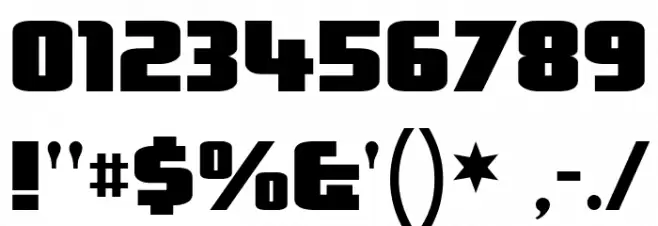 OliversBarney-Regular Font OTHER CHARS