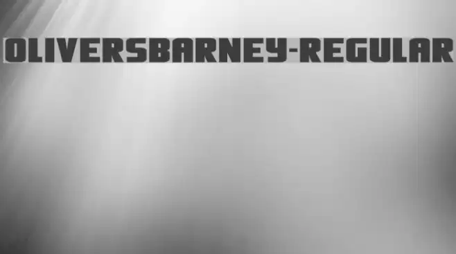 OliversBarney-Regular Font examples