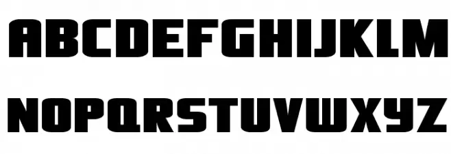 OliversBarney-Regular 字体 小写