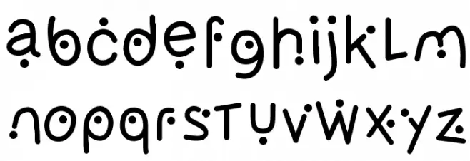 OlivesLight خط أحرف صغيرة