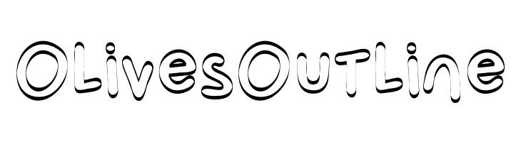 OlivesOutline  Free Fonts Download