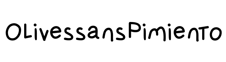 OlivessansPimiento फ़ॉन्ट