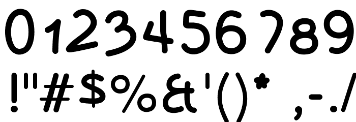 OlivessansPimiento Font OTHER CHARS