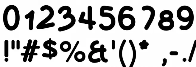 OlivessansPimientoBold Font OTHER CHARS