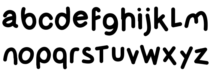 OlivessansPimientoBold Font LOWERCASE