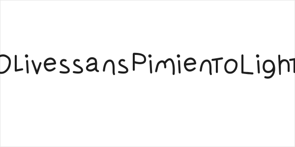 OlivessansPimientoLight Logo