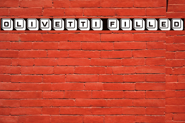 Olivetti Filled Example 2