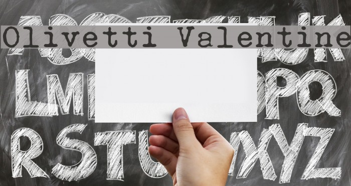 Olivetti Valentine Example 1