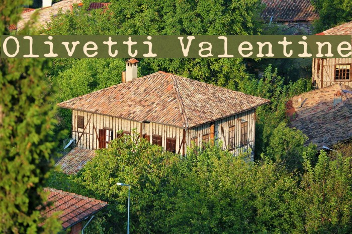 Olivetti Valentine Example 2