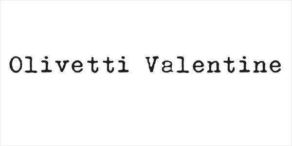 Olivetti Valentine Logo