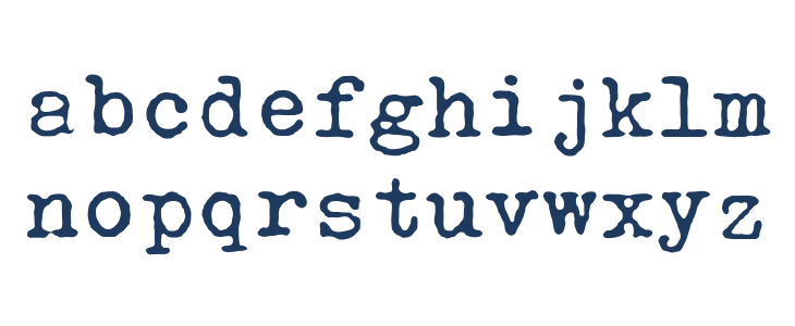 Olivetti Valentine Lowercase