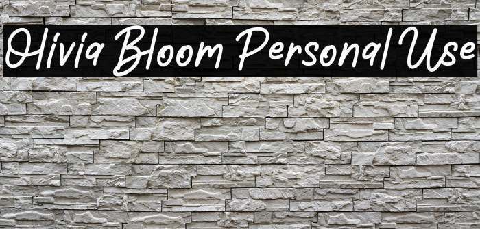 Olivia Bloom Personal Use Example 3