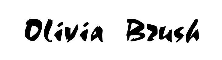 Olivia Brush  font caratteri gratis
