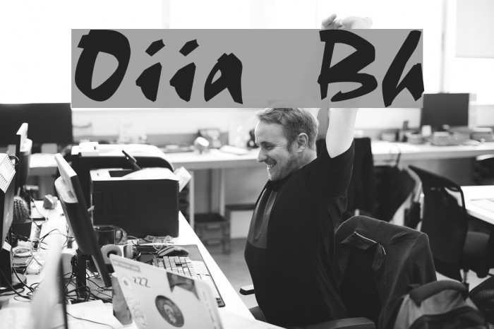 Olivia Brush Font examples