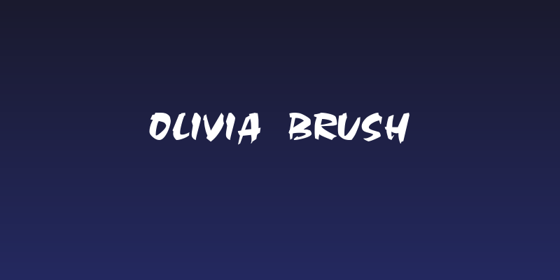 Olivia Brush Social Header