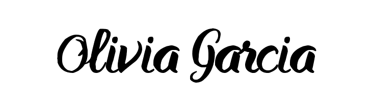 Olivia Garcia  Free Fonts Download