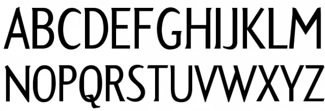 Olivia-Normal Font Litere mari