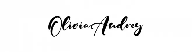 OliviaAudrey  Frei Schriftart Herunterladen