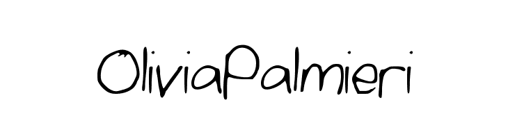 OliviaPalmieri Font