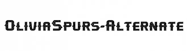 OliviaSpurs-Alternate  Frei Schriftart Herunterladen