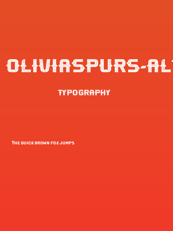 OliviaSpurs-Alternate Poster