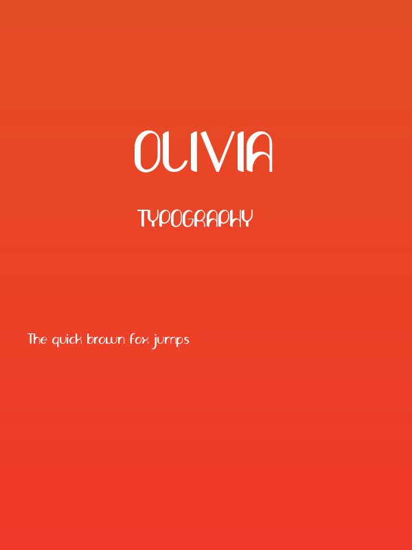 Olivia Poster